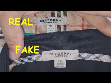 burberry t shirt real vs fake|genuine burberry label.